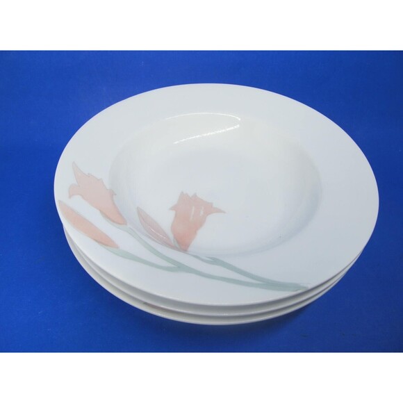 DANSK Sommer Soup Bowls Made In Portugal 8-1/2" Diameter Bundle of 3 - Picture 6 of 8